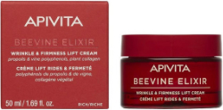 Apivita Beevive Elixir Cream Rich Αντιρυτιδική Κρέμα για Σύσφιξη & Lifting Πλούσιας Υφής 50ml 102