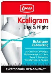 Lanes Kcaligram Day & Night 60caps