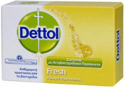 Dettol Fresh Antibacterial Soap Fresh 100gr