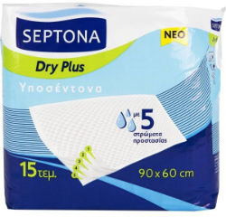 Septona Dry Plus 90x60cm 15τμχ