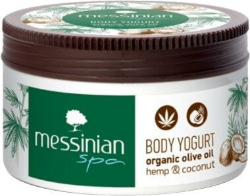 Messinian Spa Body Yogurt Hemp & Coconut Γιαούρτι Σώματος με Κάνναβη & Καρύδα 250ml 300