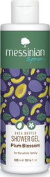 Messinian Spa Shower Gel Plum Blossom Αφρόλουτρο με Άρωμα Άνθη Δαμασκηνιάς 300ml 322