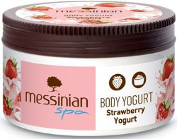 Messinian Spa Body Yogurt Φράουλα Γιαούρτι 250ml 300