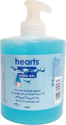 Hearts Hand Mild Antiseptic Gel 70° 430ml