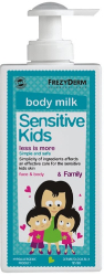 Frezyderm Sensitive Kids Face & Body Milk Παιδικό Ενυδατικό Γαλάκτωμα 200ml 280