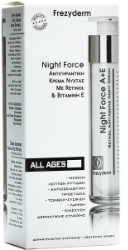 Frezyderm Night Force A+E Anti-Ageing Cream Αντιγηραντική Κρέμα Νυκτός για Πρόσωπο & Λαιμό 50ml 167