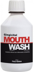 Frezyderm Gingivital Mouthwash Στοματικό Διάλυμα Αντιμετώπισης Συμπτωμάτων Ουλίτιδας 250ml 306
