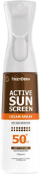 Frezyderm Active SPF50+ Sunscreen Cream Spray Αντηλιακό Γαλάκτωμα Προσώπου & Σώματος 275ml 383 Frezyderm Active SPF50+ Sunscreen Cream Spray Αντηλιακό Γαλάκτωμα Προσώπου & Σώματος 275ml 383