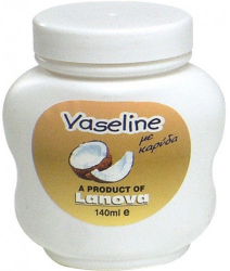 Lanova Vaseline Βαζελίνη με Λάδι και Άρωμα Καρύδας 140gr