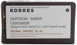 Korres Perfumed Soap Saffron Amber Cardamon Σαπούνι 126gr
