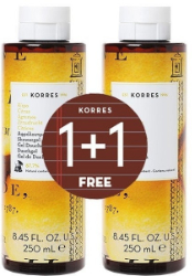 Korres 1+1 ShowerGel Citrus 2x250ml 