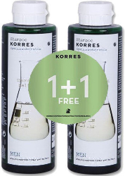 Korres 1+1 Shampoo Anti Hair Loss Men's 2x250ml