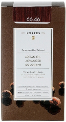 Korres Argan Oil Advanced Colorant 66.46 Βαφή Μαλλιών Έντονο Κόκκινο Βουργουνδίας 50ml 207