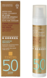 Korres Red Grape SPF50+ Tinted Sunscreen Face Cream 50ml