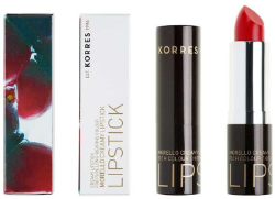 Korres Morello Creamy 54 Classic Red Lipstick Κρεμώδες Κραγιόν Μεγάλης Διάρκειας Κλασσικό Κόκκινο 3.5gr 19