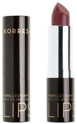 Korres Morello Creamy 23 Natural Purple Lipstick Κρεμώδες Κραγιόν Μεγάλης Διάρκειας Φυσικό Μωβ 3.5gr 19