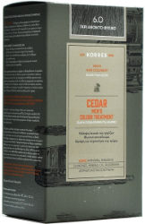 Korres Cedar Men's Colour Treatment 6.0 Βαφή Μαλλιών 40ml