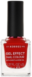 Korres Gel Effect Nail Colour No53 Royal Red 11ml