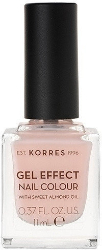 Korres Gel Effect Nail Colour Νo4 Peony Pink Βερνίκι Νυχιών Μακράς Διαρκείας 11ml 55