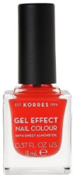 Korres Gel Effect Nail Colour Νo45 Coral 11ml
