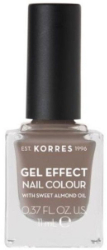 Korres Gel Effect Nail Colour No95 Stone Grey Βερνίκι Νυχιών Μακράς Διαρκείας 11ml 55