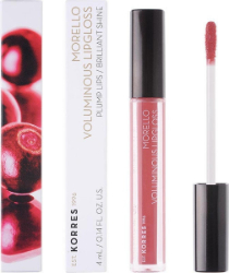 Korres Morello Voluminous 16 Blushed Pink Lipgloss για Εξαιρετική Λάμψη & Γεμάτο Χρώμα 4ml 31
