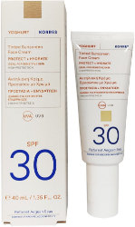 Korres Yoghurt Tinted Sunscreen Face Cream SPF30 Κρέμα Προσώπου Αντηλιακή με Χρώμα 40ml 82