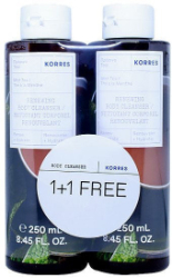 Korres 1+1 Renewing Body Cleanser Mint 2x250ml