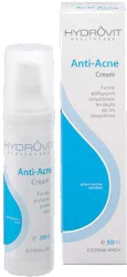 Hydrovit Anti Acne Cream Κρέμα Κατά Της Ακμής & Της Λιπαρότητας 50ml  130