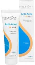 Hydrovit Anti Acne Mask Μάσκα Προσώπου Καθαριστική για Λιπαρό Ακνεϊκό Δέρμα 50ml 120