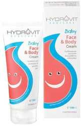 Hydrovit Baby Face & Body Cream Κρέμα Ενυδάτωσης & Προστασίας της Ευαίσθητης Επιδερμίδας 100ml 130