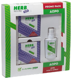 Vican Herb Set Micro Filter Slim & Mouth Spray 