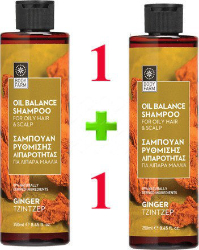 Bodyfarm Sampoo 1+1 Ginger Shampoo Oily Hair  2x250ml