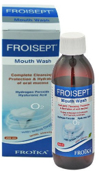 Froika Froisept Mouth Wash with Active Oxygen Στοματικό Διάλυμα με Ενεργό Οξυγόνο 250ml 290