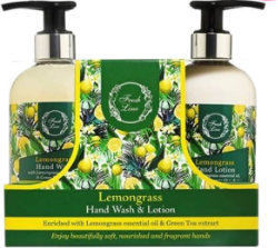 Fresh Line Lemongrass Handwash 300ml & Hand Lotion 300ml 
