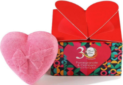 Fresh Line Valentines Day Bath Bombs Pomegranate & Cranberry