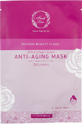 Fresh Line Instant Beauty Flash Anti Aging Υφασμάτινη Μάσκα Προσώπου Αντιγηραντική Δράση 1τμχ 15