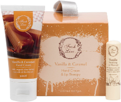 Fresh Line Vanilla & Caramel Limited Edition Σετ Περιποίησης Χεριών & Χειλιών 101