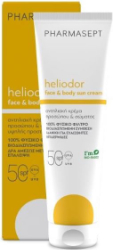 Pharmasept Heliodor Face & Body Sun Cream SPF50 Αντηλιακή Κρέμα Προσώπου & Σώματος 150ml 195