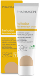 Pharmasept Heliodor Face Tinted Sun Cream SPF30 Αντηλιακό Προσώπου Με Χρώμα 50ml 99