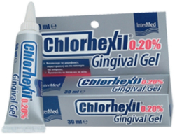 Intermed Chlorhexil Gingival Gel 0.20% Αντισηπτική Στοματική Γέλη 30ml 50