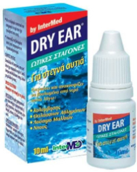Intermed Dry Ears Drops Ωτικές Σταγόνες για Στεγνά Αυτιά 10ml 50