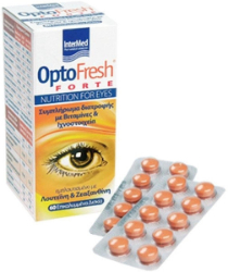Intermed Optofresh Forte Συμπλήρωμα Διατροφής Για Τη Διατήρηση Της Καλής Όρασης 60tabs 80