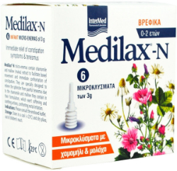 Intermed Medilax-N Micro-Enemas Infants 0-2 years 6x3gr