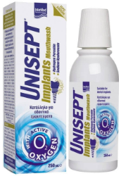 Intermed Unisept Implants Active with Oxygen Mouthwash 250ml