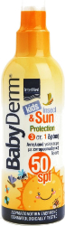 Intermed BabyDerm Kids Insect & Sun Protection SPF50 200ml