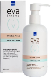 Intermed Eva Intima Original pH 3.5 Wash Pump Υγρό Καθημερινού Καθαρισμού Ευαίσθητης Περιοχής 250ml 317