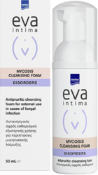 Intermed Eva Intima Mycosis Cleansing Foam Αντικνησμικός Αφρός Καθαρισμού 50ml 100