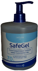 Crocos Labs SafeGel Hands Cleansing Gel 500ml