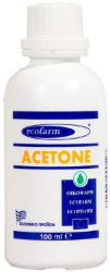 Ecofarm Acetone Ασετόν για Βαμμένα Νύχια 100ml 125